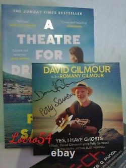 SIGNED David Gilmour Polly Samson, Pink Floyd Yes, I have ghosts CD & Book