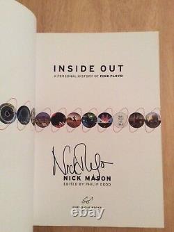 SIGNED Nick Mason Inside Out A Personal History Of Pink Floyd 1st/1st SC
