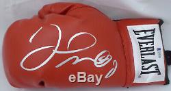 Sale! Floyd Mayweather Jr. Autographed Everlast Boxing Glove Silver Lh Beckett