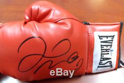 Sale! Floyd Mayweather Jr. Autographed Red Everlast Boxing Glove Lh Beckett