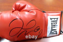 Sale! Floyd Mayweather Jr. Autographed Red Everlast Boxing Glove Lh Beckett