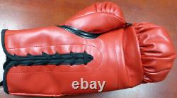 Sale! Floyd Mayweather Jr. Autographed Red Everlast Boxing Glove Lh Beckett