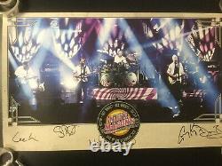 Saucerful of Secrets Poster Ltd. Ed. Signed Nick Mason Pink Floyd Pratt Kemp +2