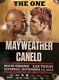 Saul Canelo Alvarez vs Floyd Money Mayweather Signed Richard Slone Boxing Poster