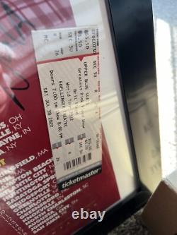 Signed Autographed Brit Floyd World Tour 2022 Poster With 9 Signatures