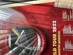 Signed Autographed Brit Floyd World Tour 2022 Poster With 9 Signatures