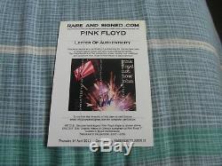 Signed David Gilmour, Nick Mason Pink Floyd Not Now John 7 Vinyl With Coa