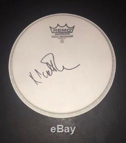 Signed Nick Mason 8 Remo Drumskin Rare Pink Floyd Drummer