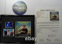 Signed Pink Floyd David Gilmour Autographed CD Frame Certified Jsa Loa # Xx55183