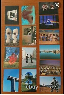 Storm Thorgerson Signed Pink Floyd Postcard Set RARE Floyd History