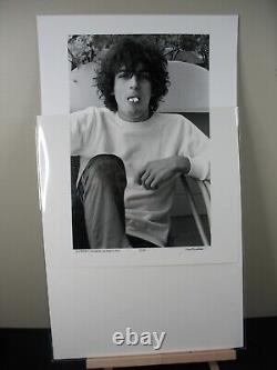Syd Barrett Pink Floyd 1967 16x20 BW Photo Signed Baron Wolman LE #10 of 150 HTF