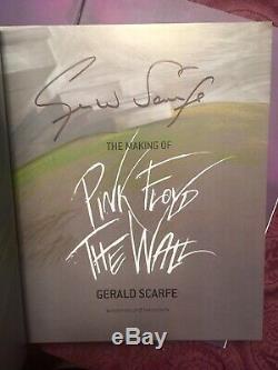 The Making of Pink Floyd The Wall Signed Scarfe, Gerald Book PROMO Film Cell