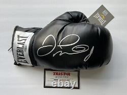 TriStar Authentic Floyd Mayweather Jr Autographed Black Boxing Glove Everlast