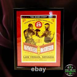 Ufc Conor Mcgregor & Floyd Mayweather Dual Signed Autographed Custom Matted 20x