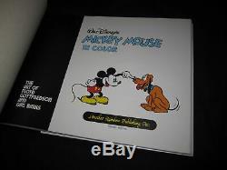 Walt Disney Carl Barks Signed BOOK Floyd Gottfredson MICKEY MOUSE IN COLOR #870