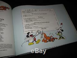 Walt Disney Carl Barks Signed BOOK Floyd Gottfredson MICKEY MOUSE IN COLOR #870