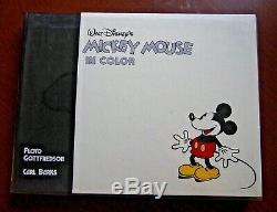 Walt Disney Mickey Mouse In Color SIGNED Floyd Gottfredson Carl Barks #1376/3000
