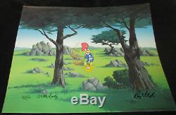 Woody Woodpecker Limited Edition Cel Signed By Walter Lantz & Ray Floyd